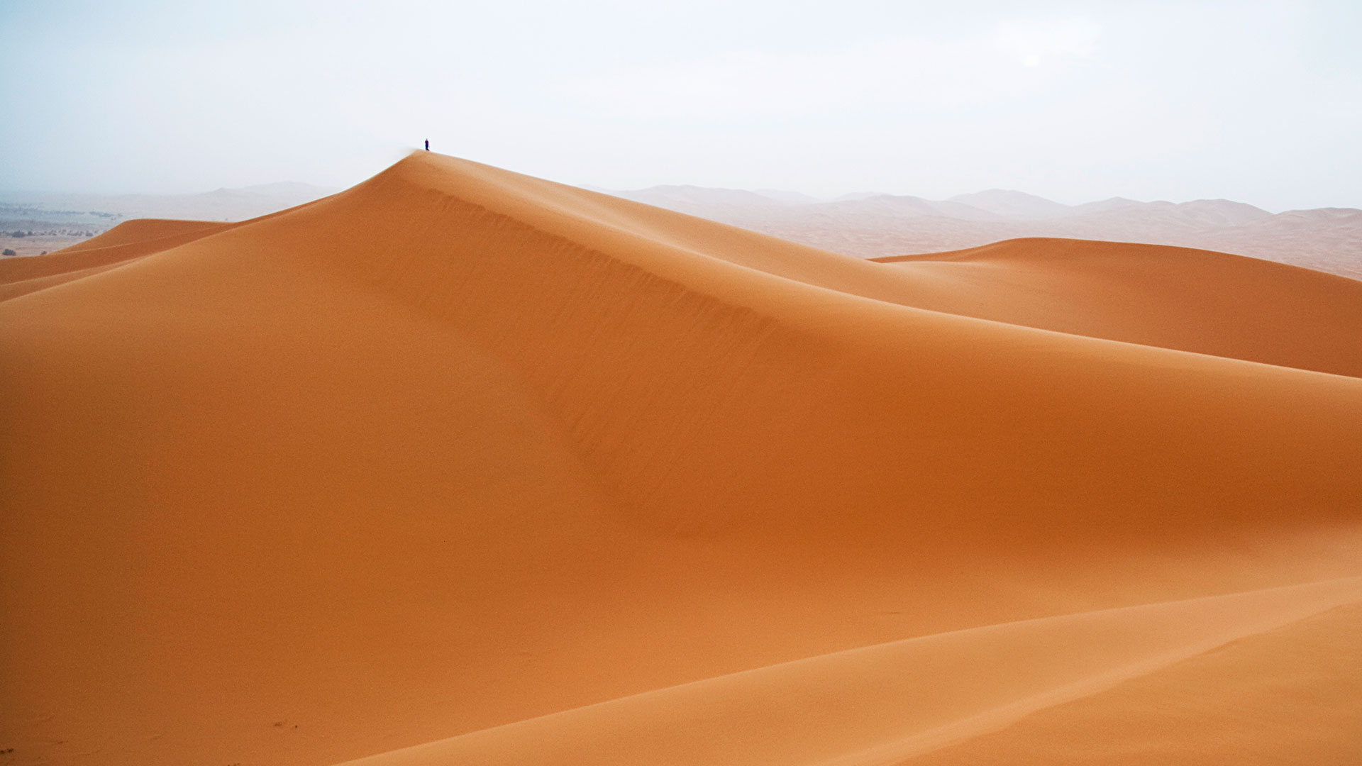 Sahara dunes in Morocco